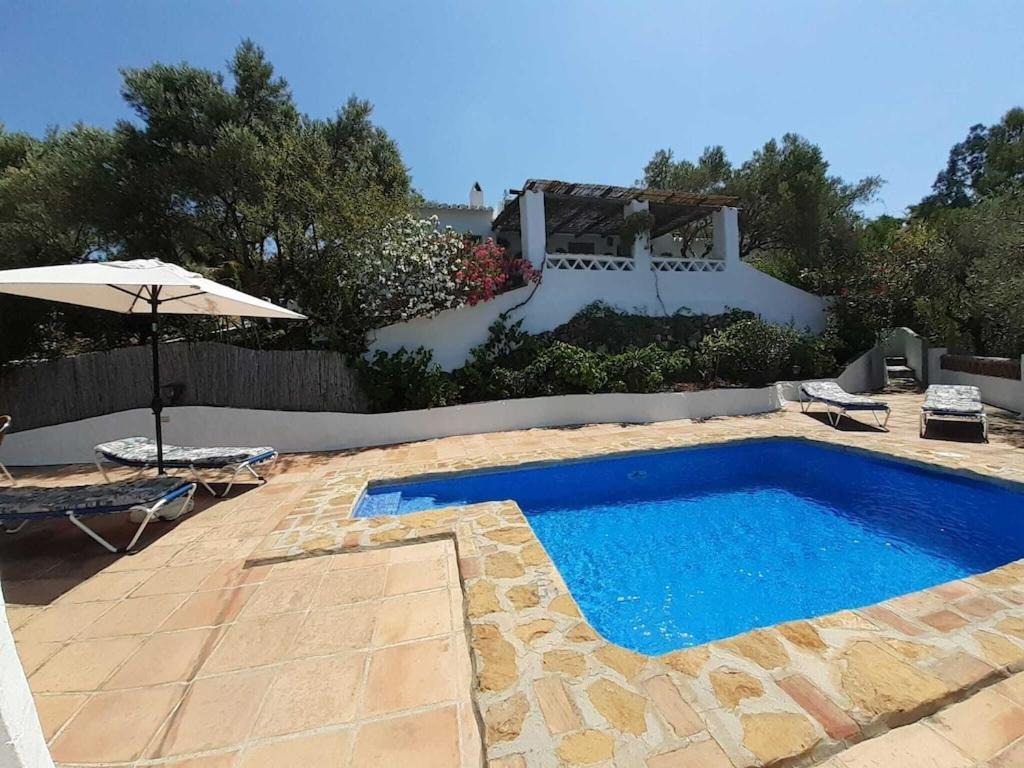 Cortijo Tipico Andaluz En La Sierra Cerca De Frigiliana De Nerja Y De Las Playas Екстер'єр фото